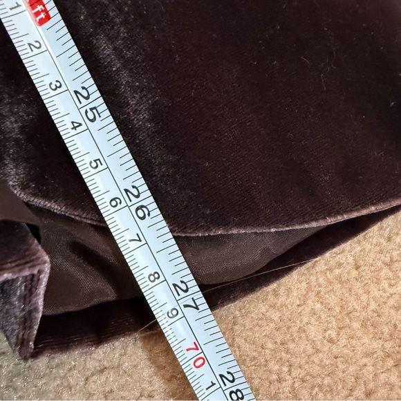 Vintage 1990’s Art deco purple grey silk velvet oversized luxury formal blazer - Picture 13 of 17